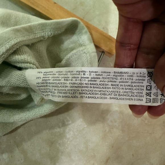 Light Green Drawstring Shorts - Picture 4 of 6